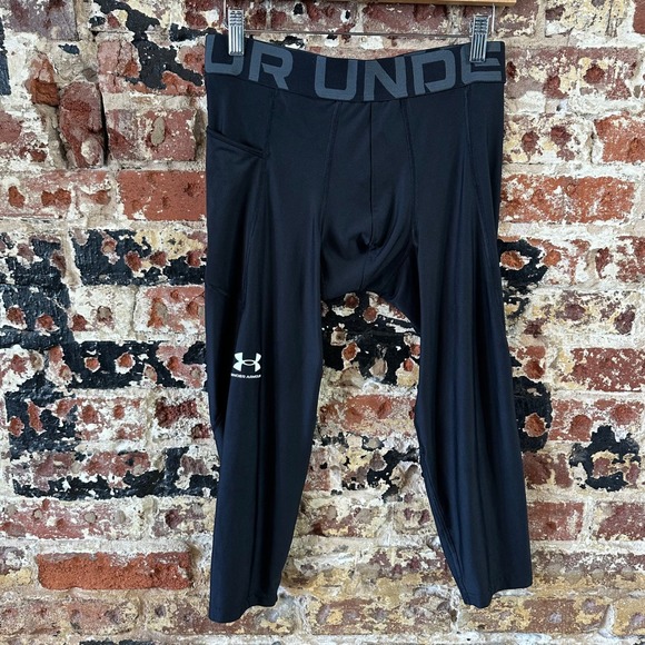 Under Armour Other - Under Armour Mens Large Black Pants Base Layer Compression